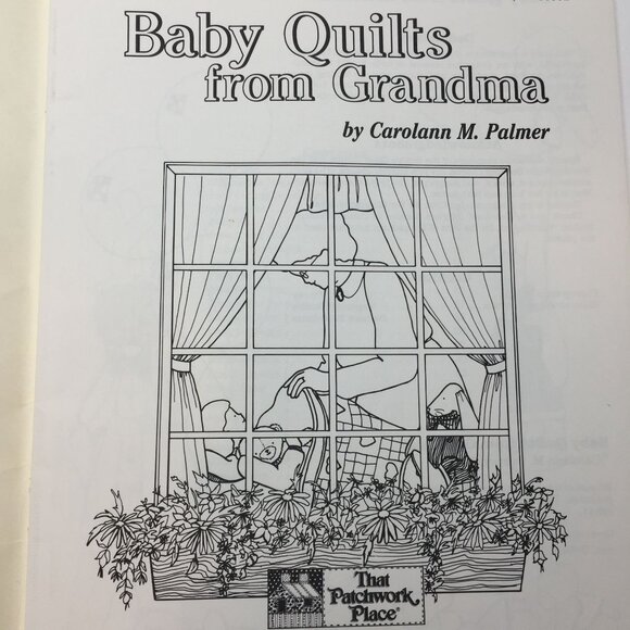 That Patchwork Place Baby Quilts from Grandma Carolann M. Palmer Book Paperback - Picture 2 of 11